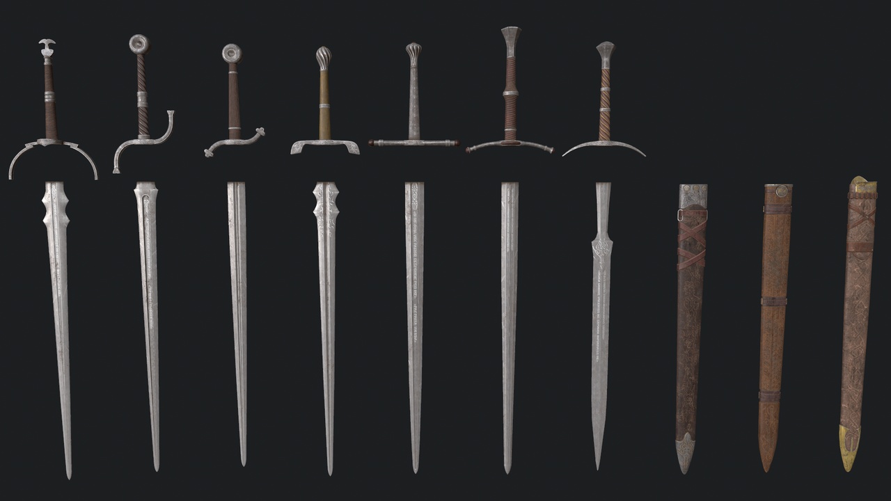 Media 1 for listing Medieval modular swords