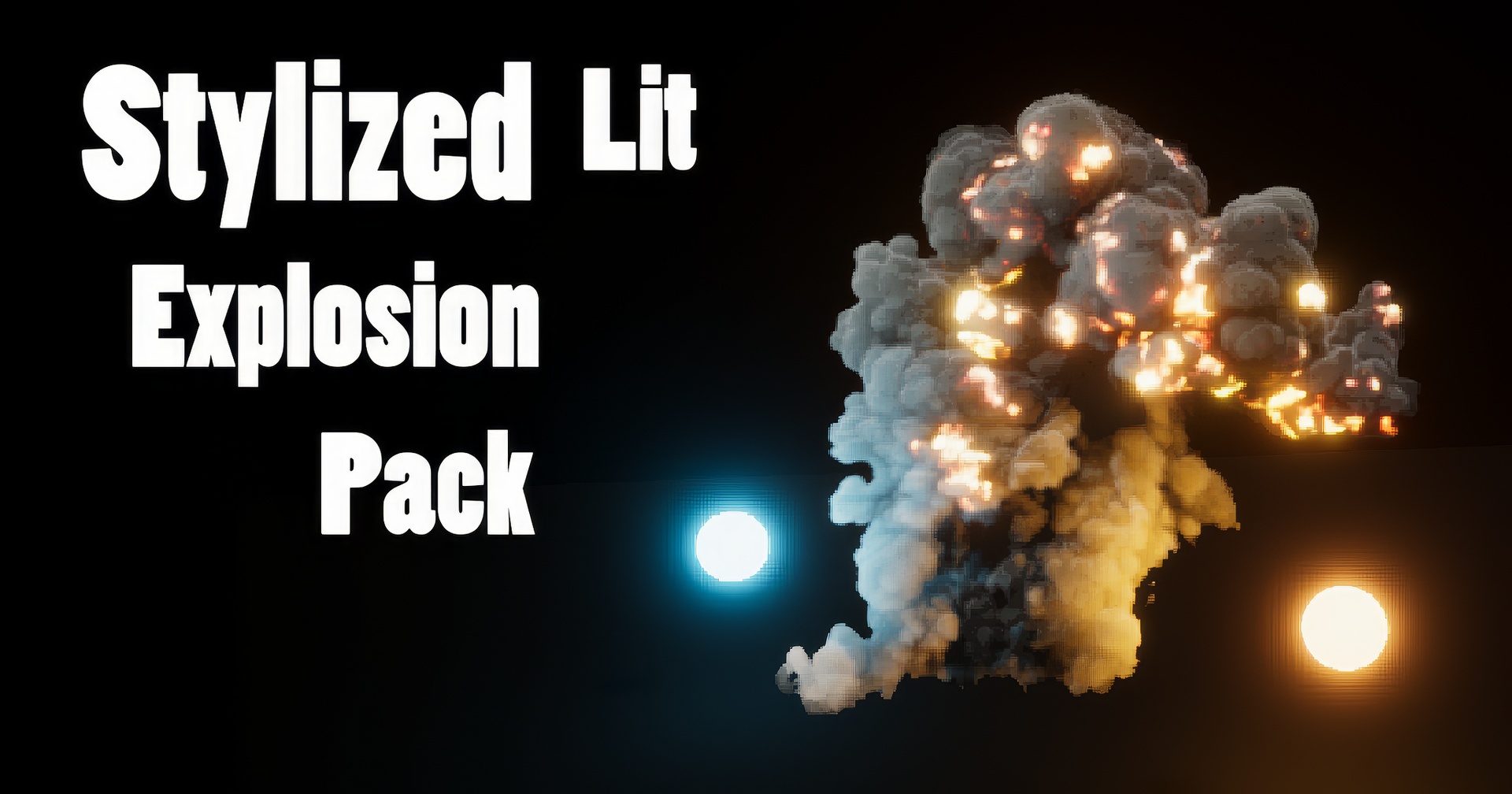 Stylized Lit Explosion Pack (URP) | Fab