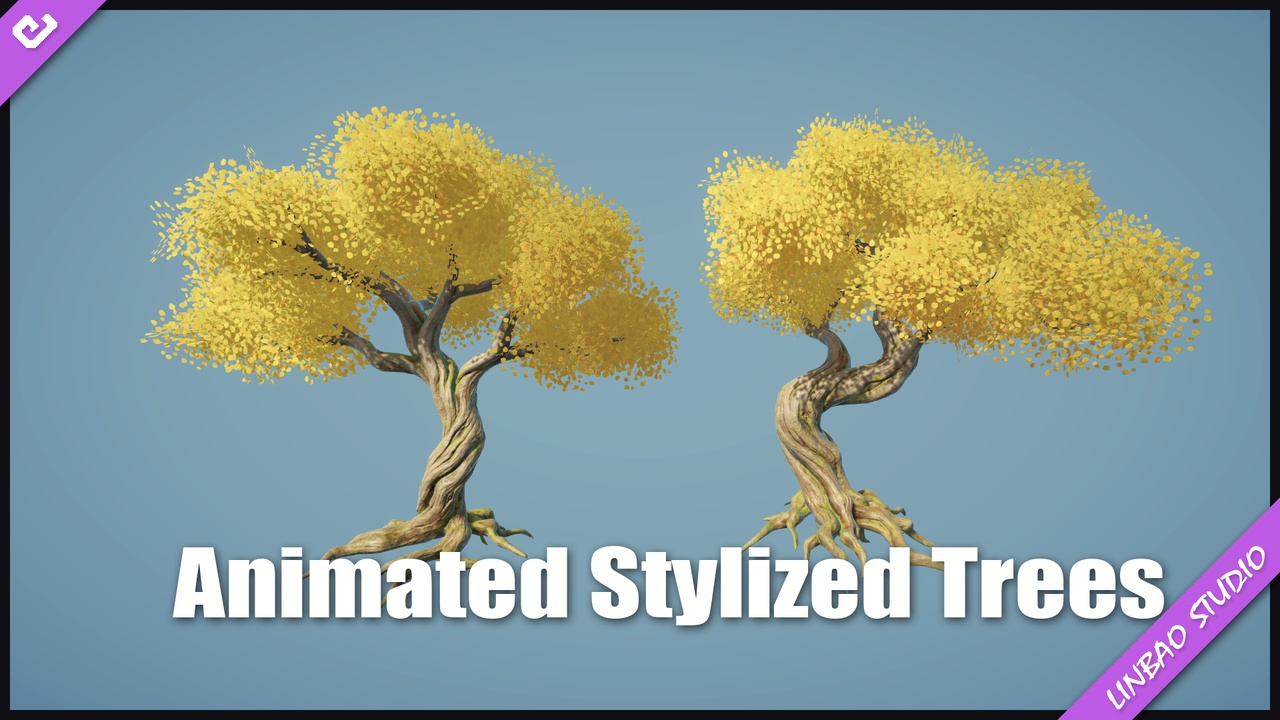 Media 1 for listing Animated Stylized Trees