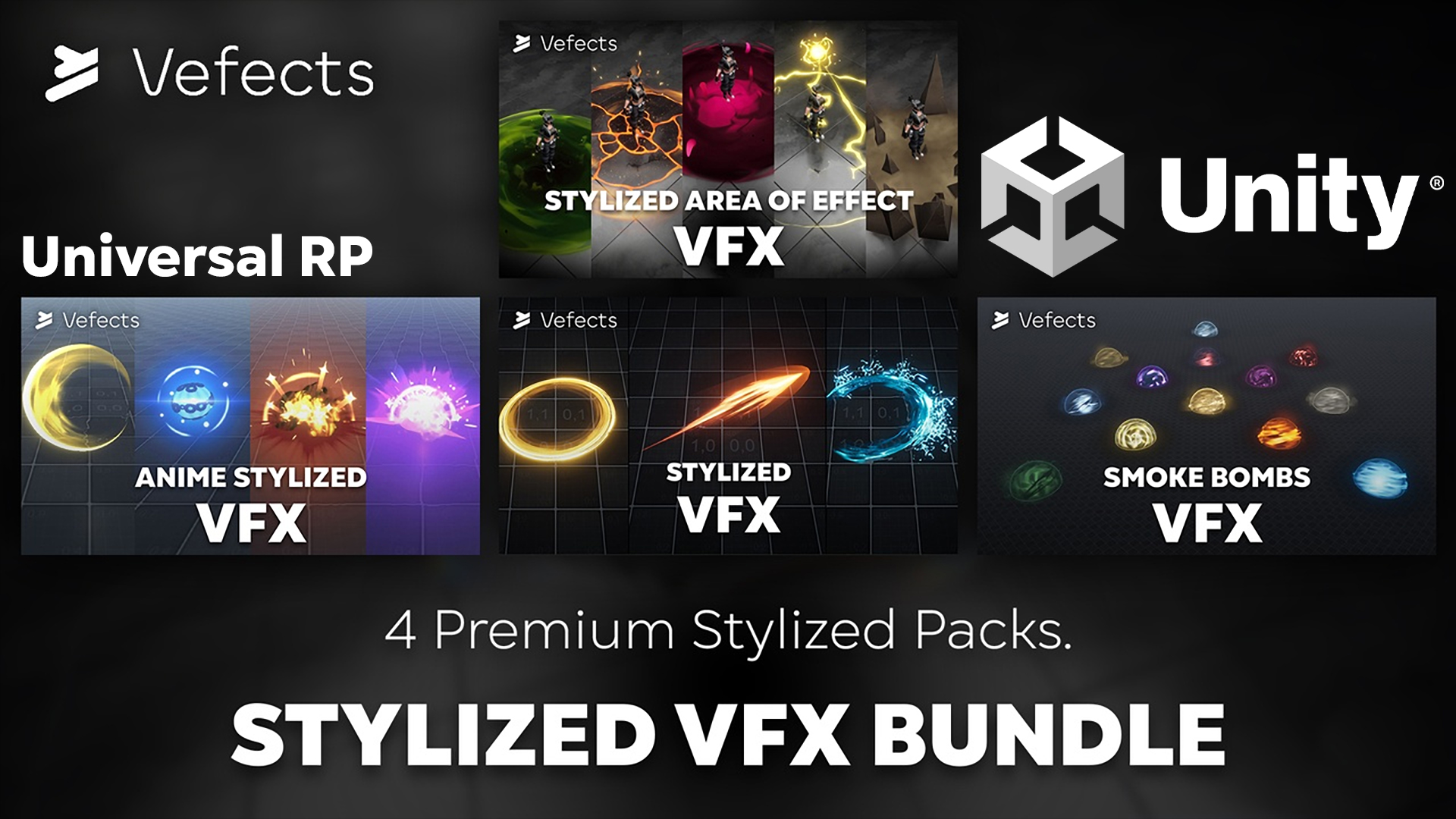 Unity URP Stylized VFX Bundle | Fab
