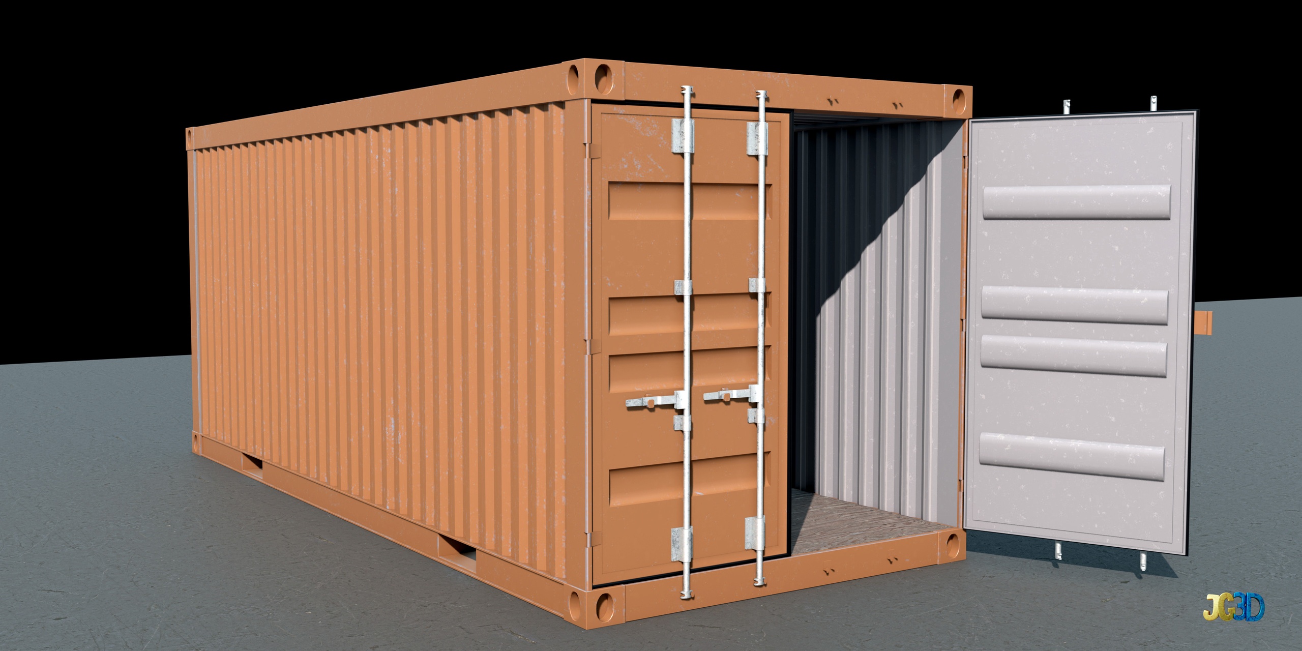 Media 1 for listing Brown Shipping Container- 4k PBR