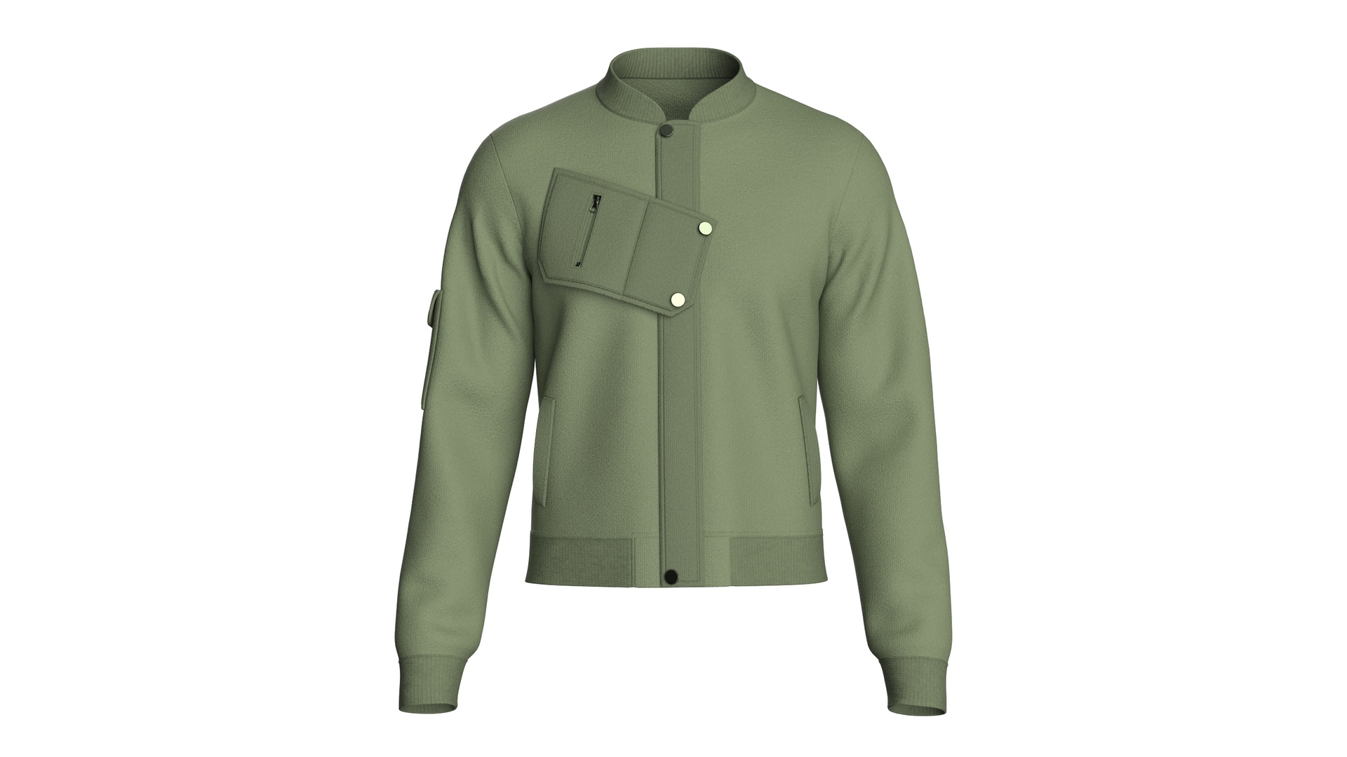 Media 1 for listing Men Nomad Cargo Flight Jacket | High Poly