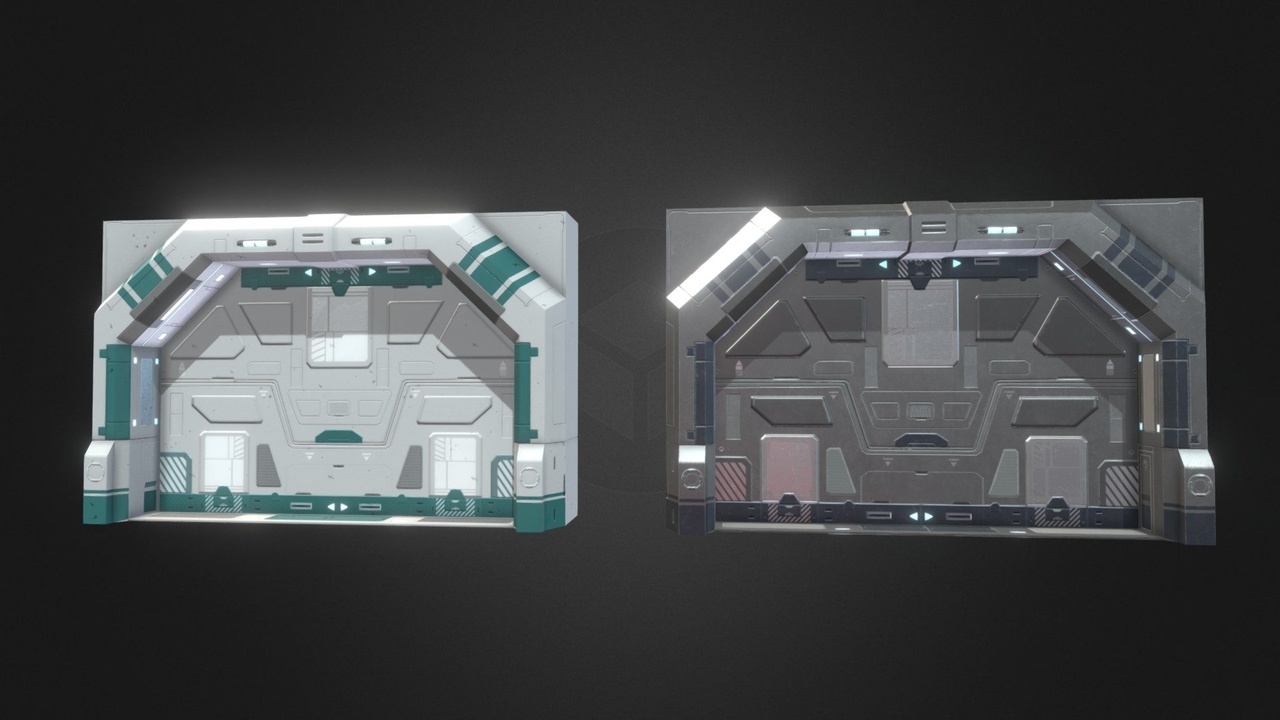 Media 1 for listing SciFi Doors Pack Vol2 - Door 04