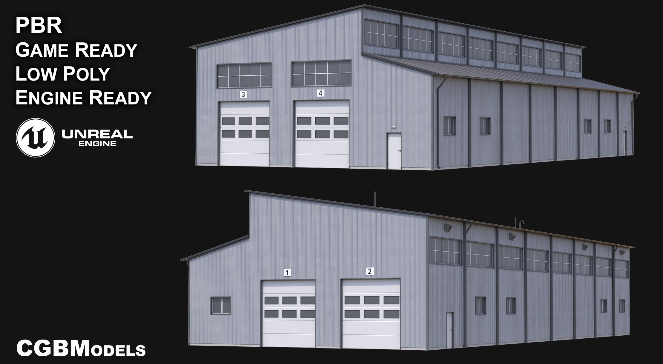 Industrial Building 49 PBR | Fab
