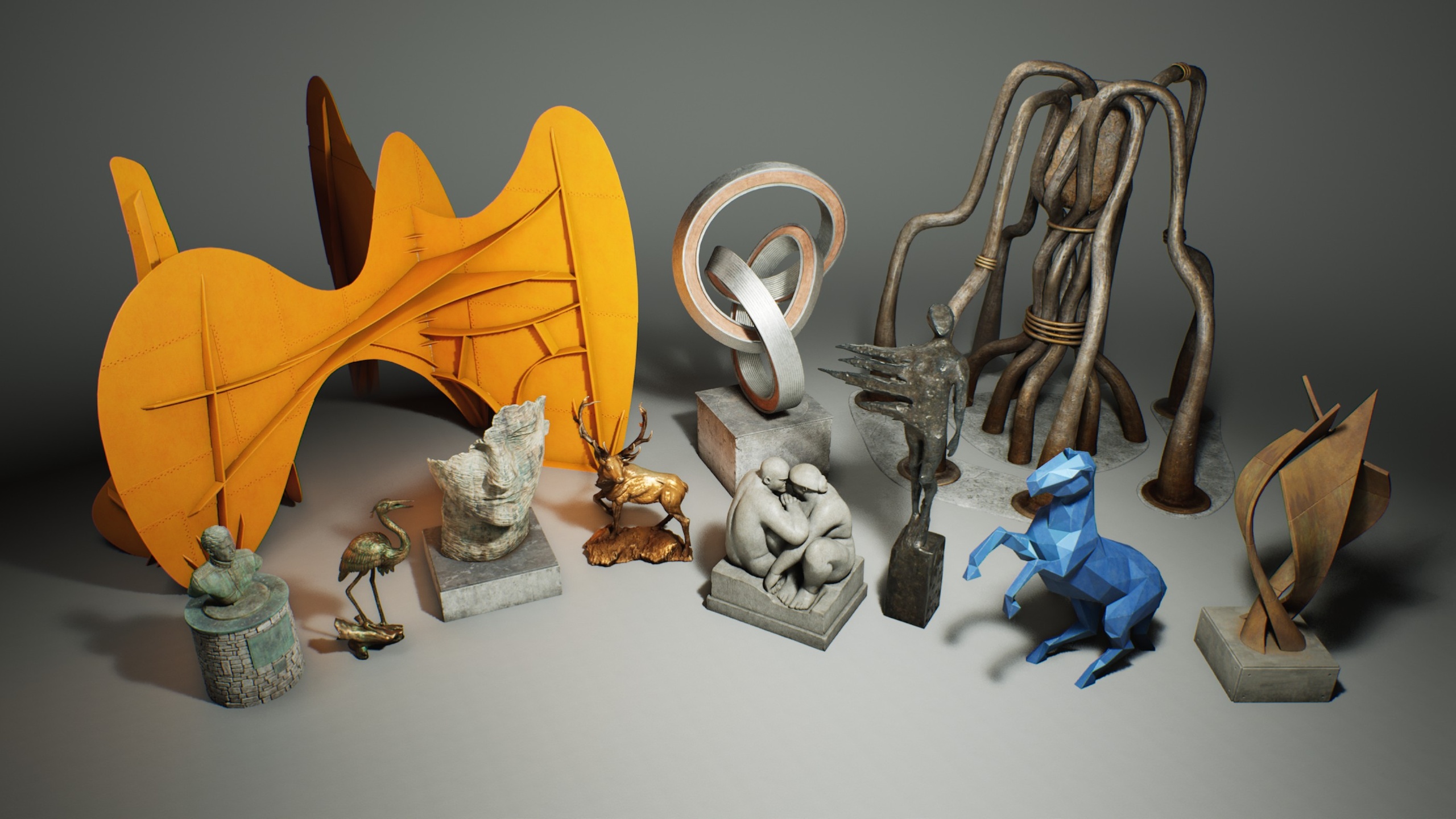 Media 1 for listing STATUES & ART VOL.1 - Public Statues