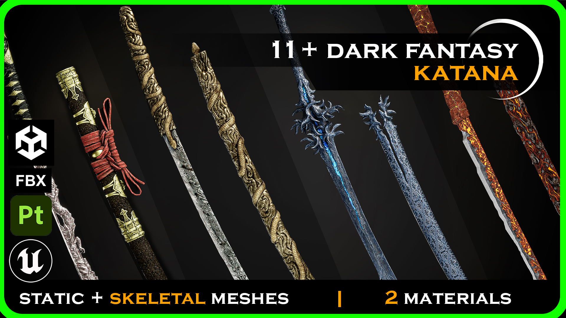 Dark Fantasy Katana