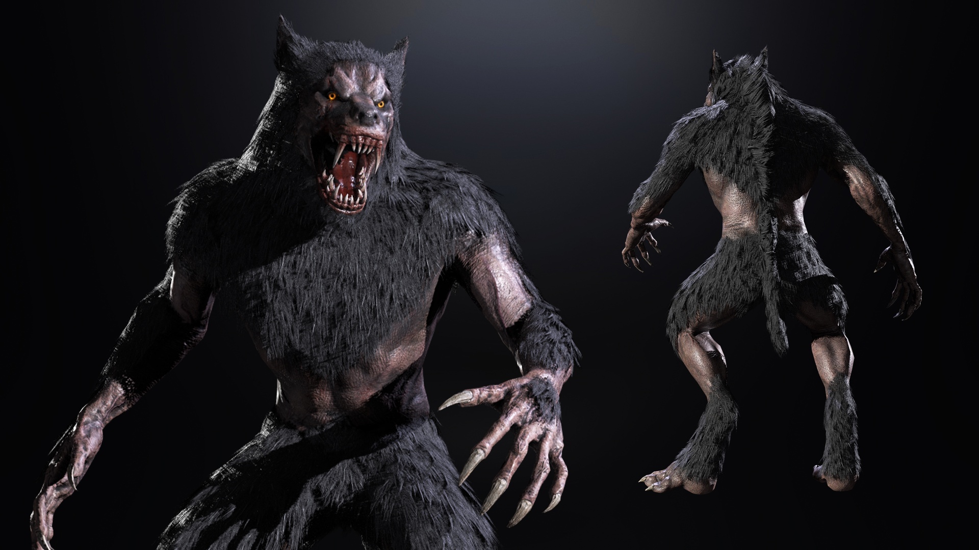 Media 1 for listing "Werewolf" - Mythical Creature
