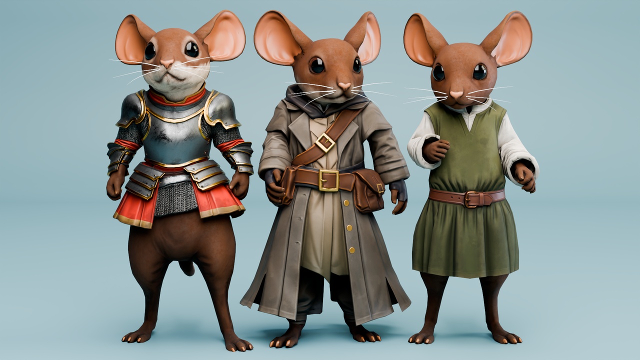 Media 1 for listing Fantasy Mice Pack