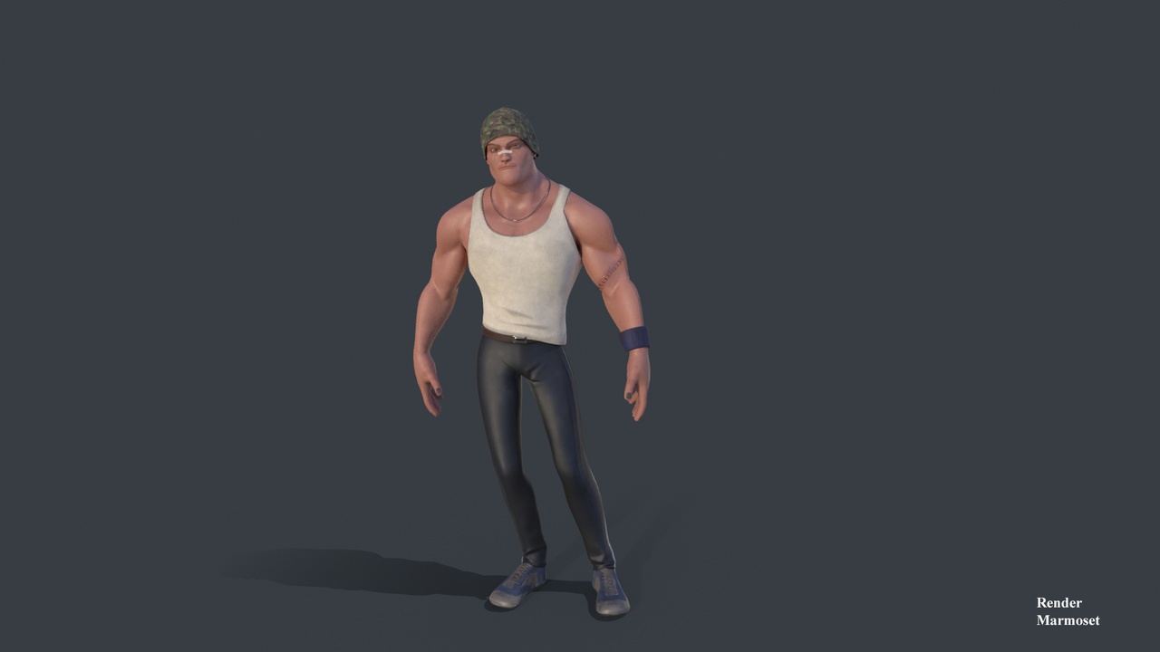 Media 1 for listing Stylized Man