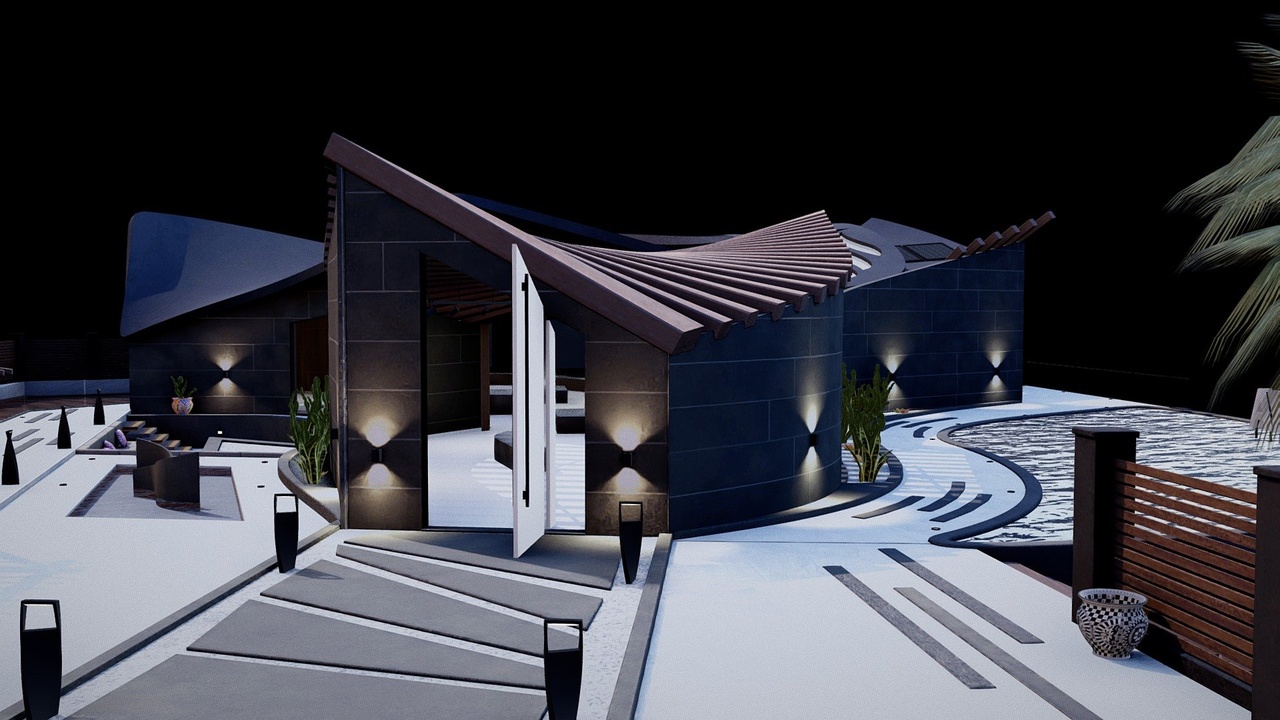 Media 1 for listing Meta Villa Noir: VR Luxury Art Estate | Baked