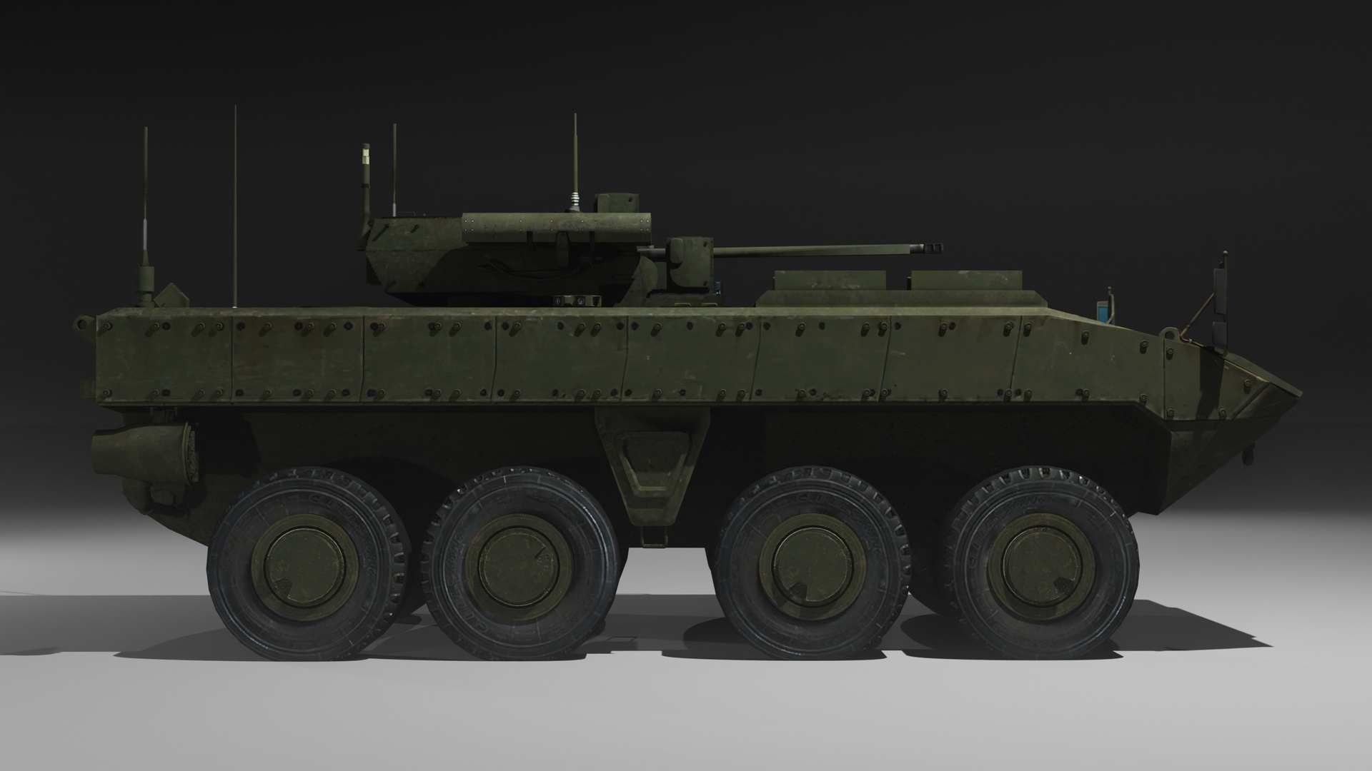 Media 1 for listing K-17 Bumerang IFV / APC / Military Vehicle 3D Model