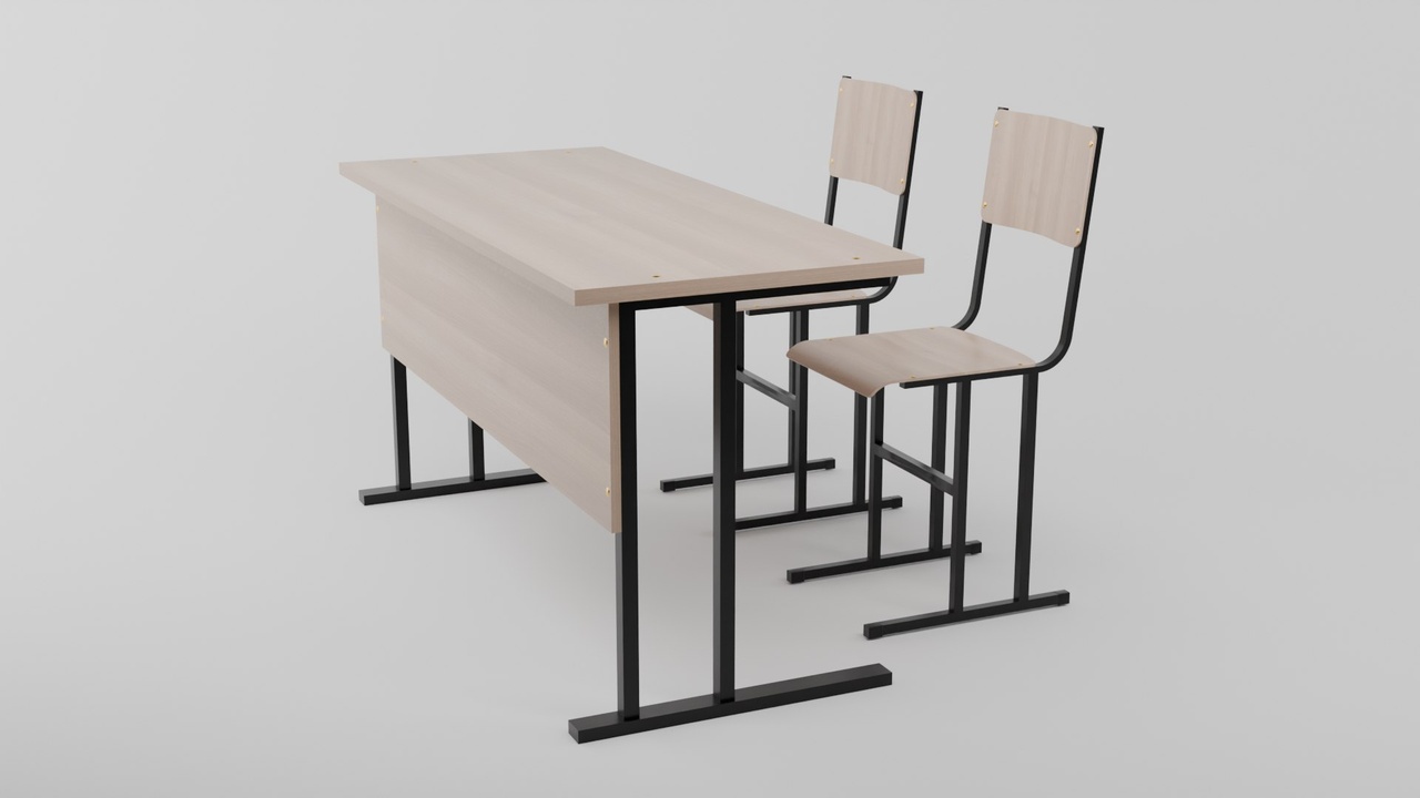 Media 1 for listing Office Desk and Chair Set – Modern Workspace Furniture