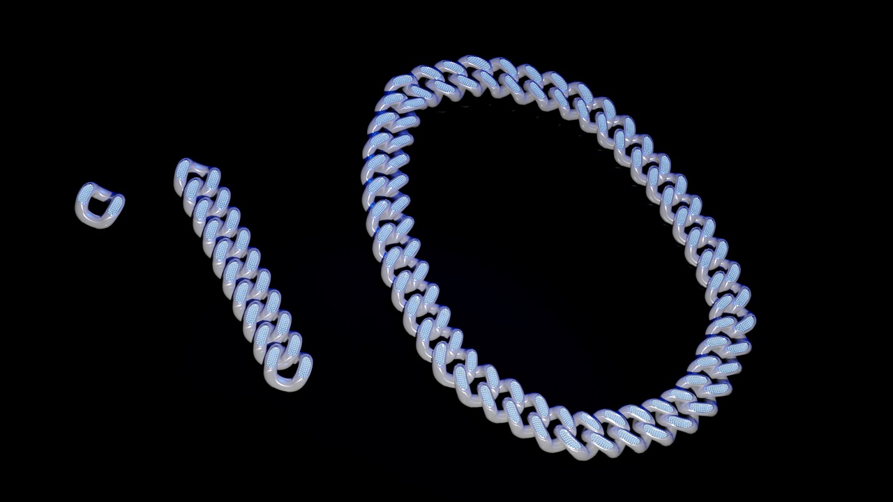 Media 1 for listing CUBAN CHAIN ICED OUT