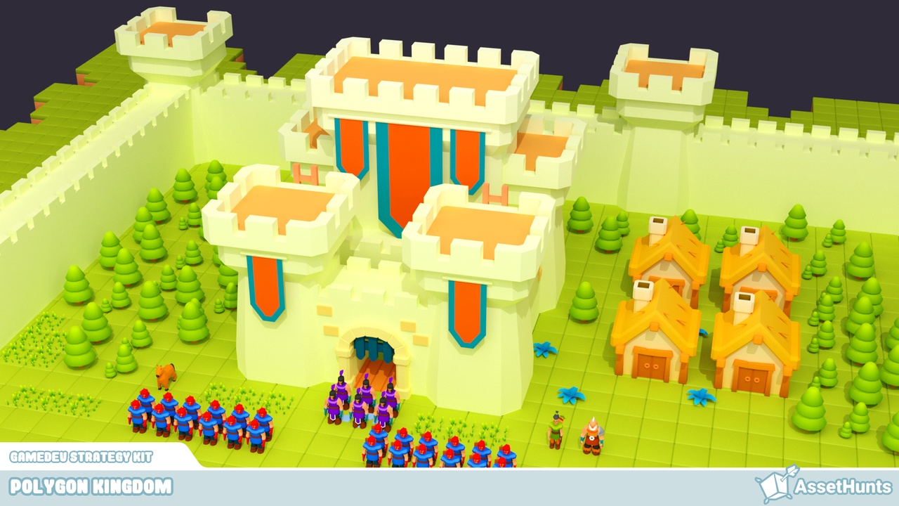 Media 1 for listing GameDev Starter Kit - Polygon Kingdom