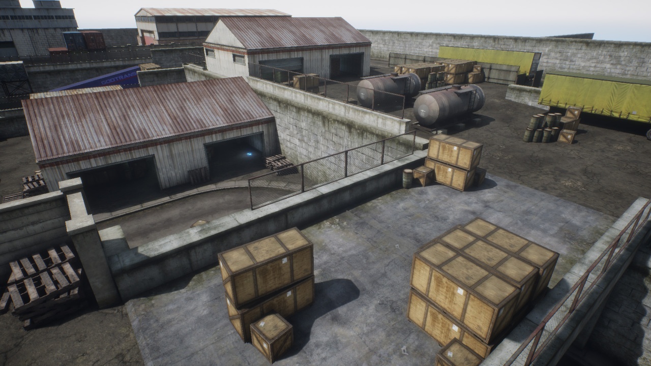 FPS Mobile Game Map v2 with assets