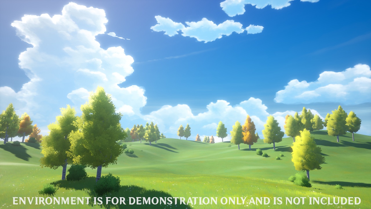 Media 1 for listing Stylized Dynamic Sky & Weather System
