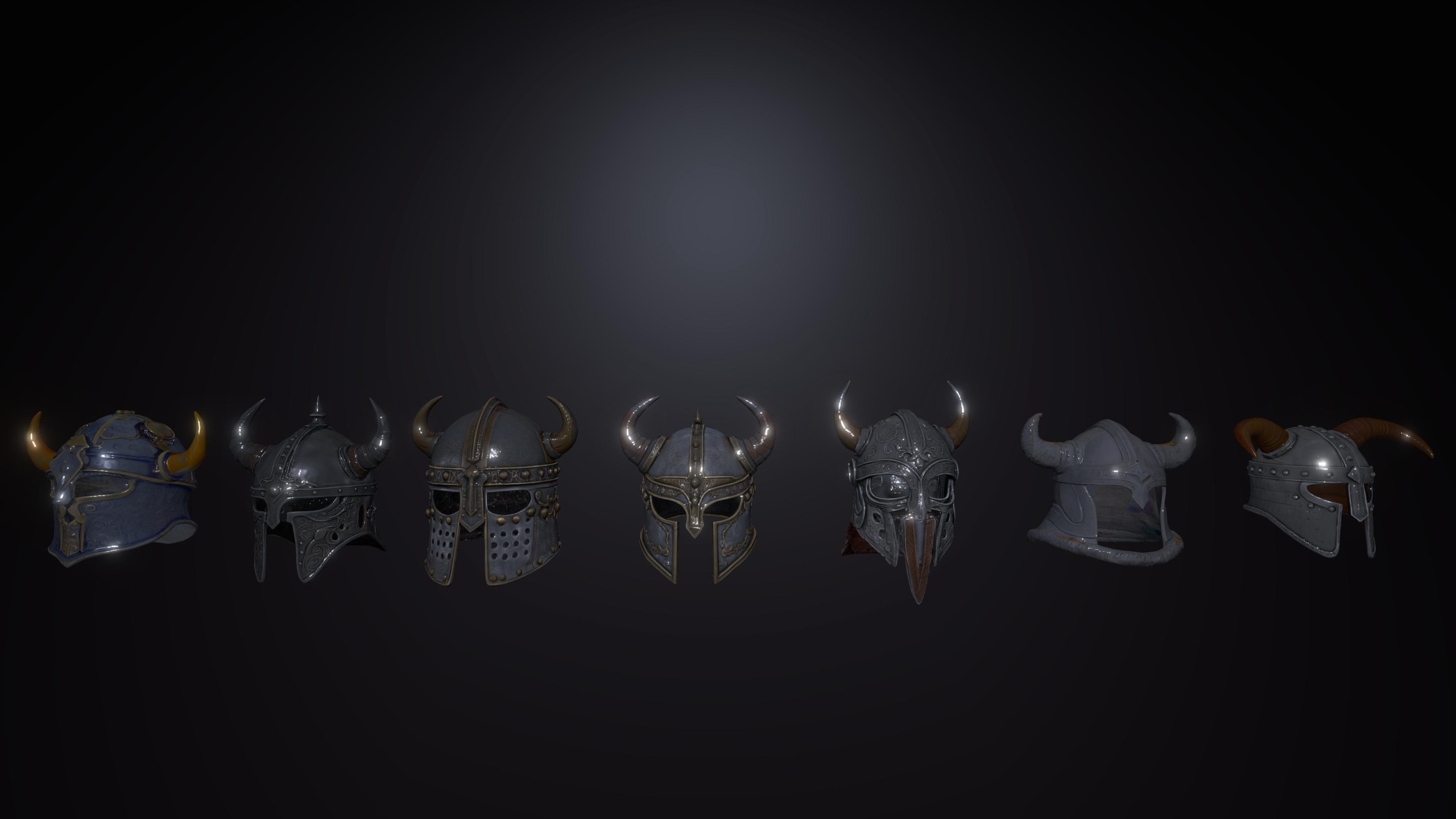 Media 1 for listing Viking Helmet Pack
