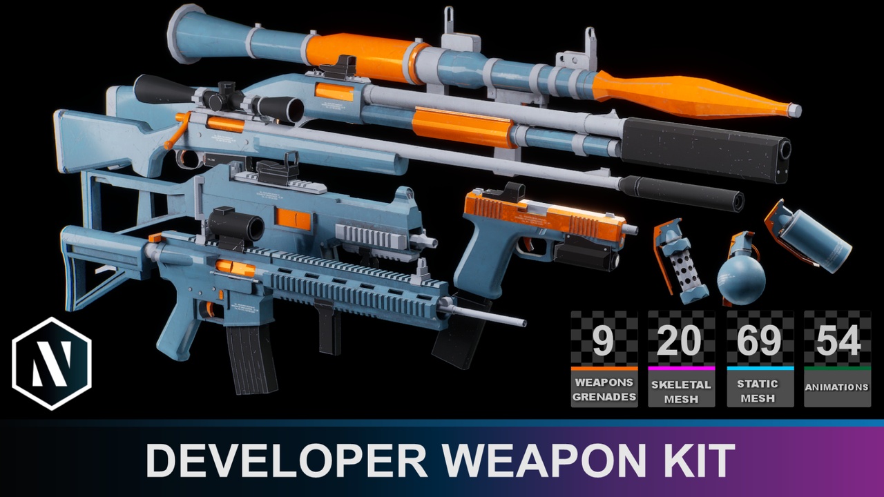 Media 1 for listing Developer Weapon Kit - Starter Pack