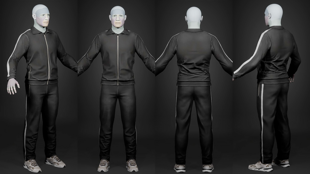 Media 1 for listing Sports Suit - Metahuman