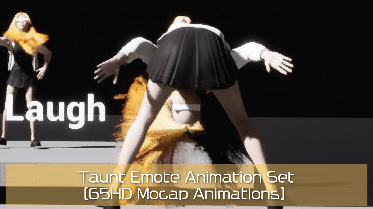 出品Taunt Emote Animation Set [65HD Mocap Animations]のメディア1