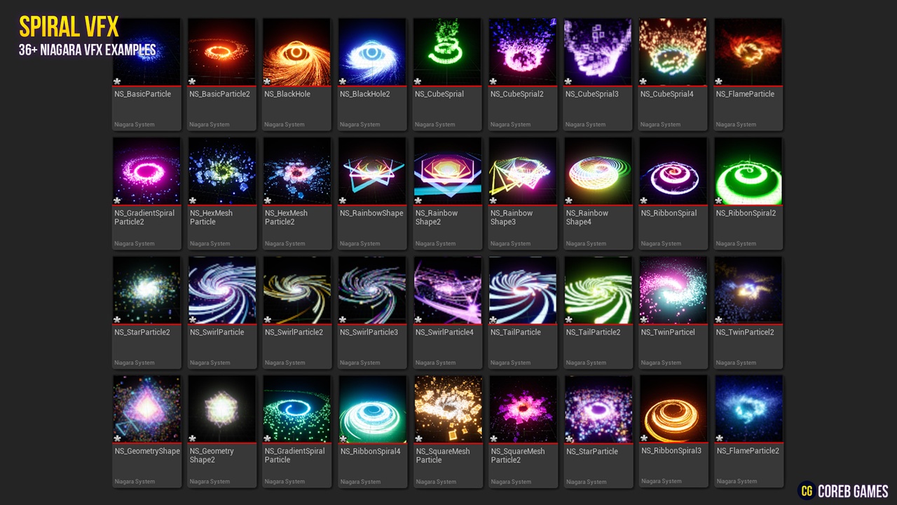 Media 1 for listing Spiral VFX Pack
