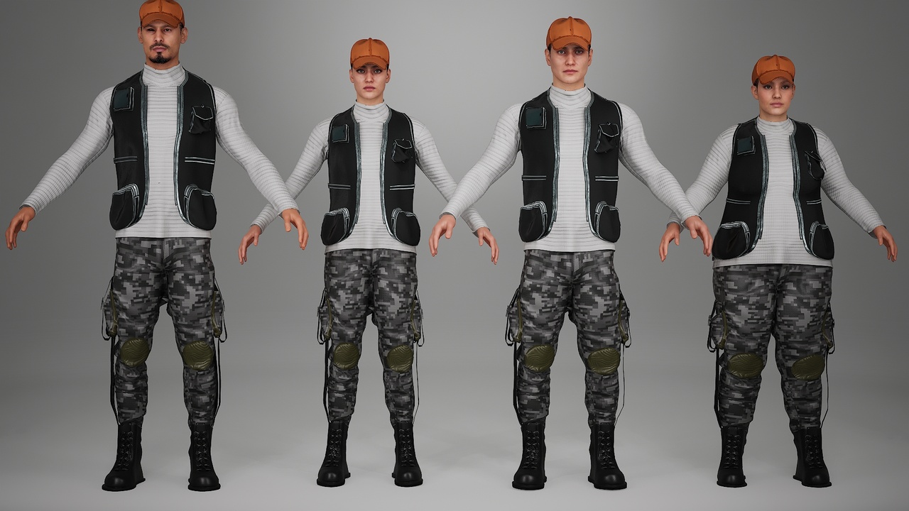 Media 1 for listing Streetwear Parametric Outfit 09