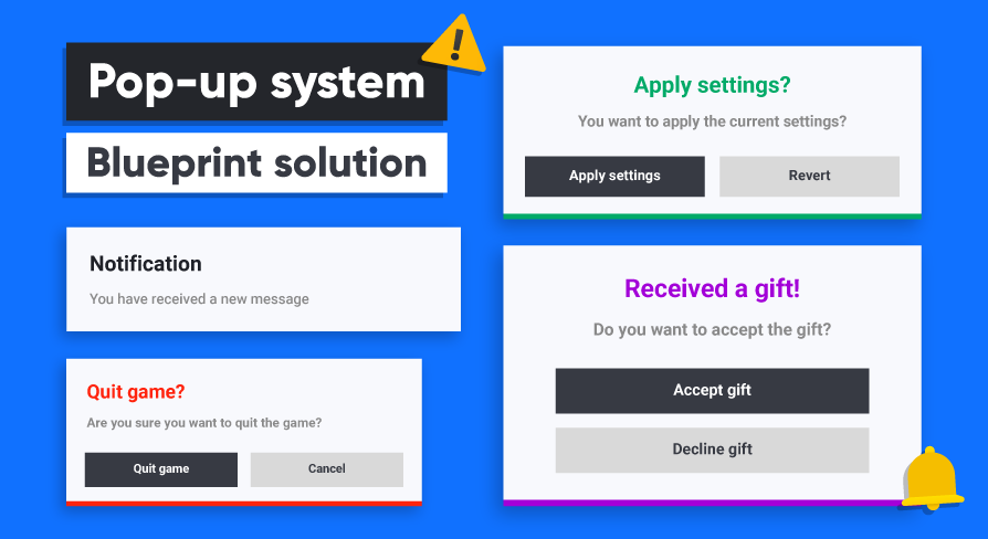 Pop-up & Notification System - By Kekdot | Fab