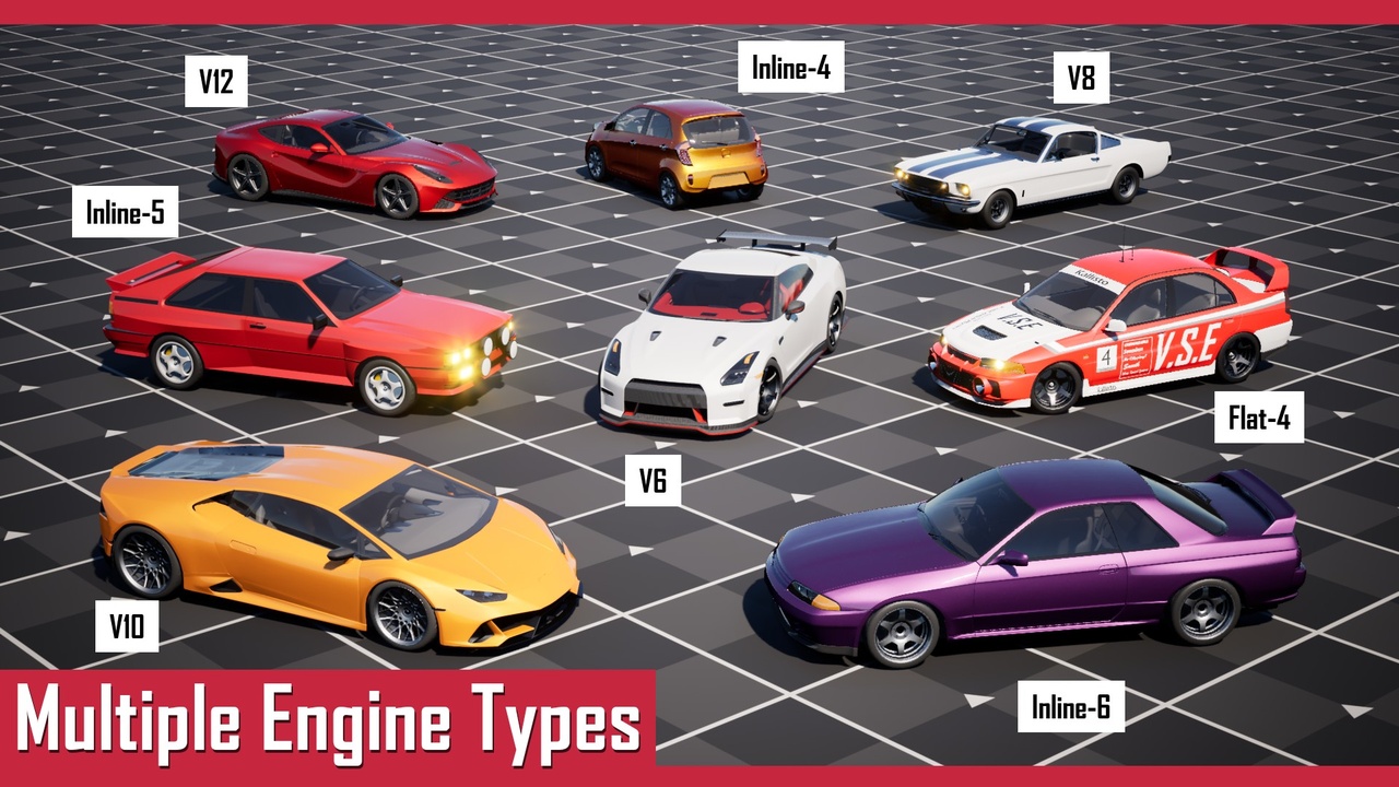Media 1 for listing VSE Vehicle Engine Sounds