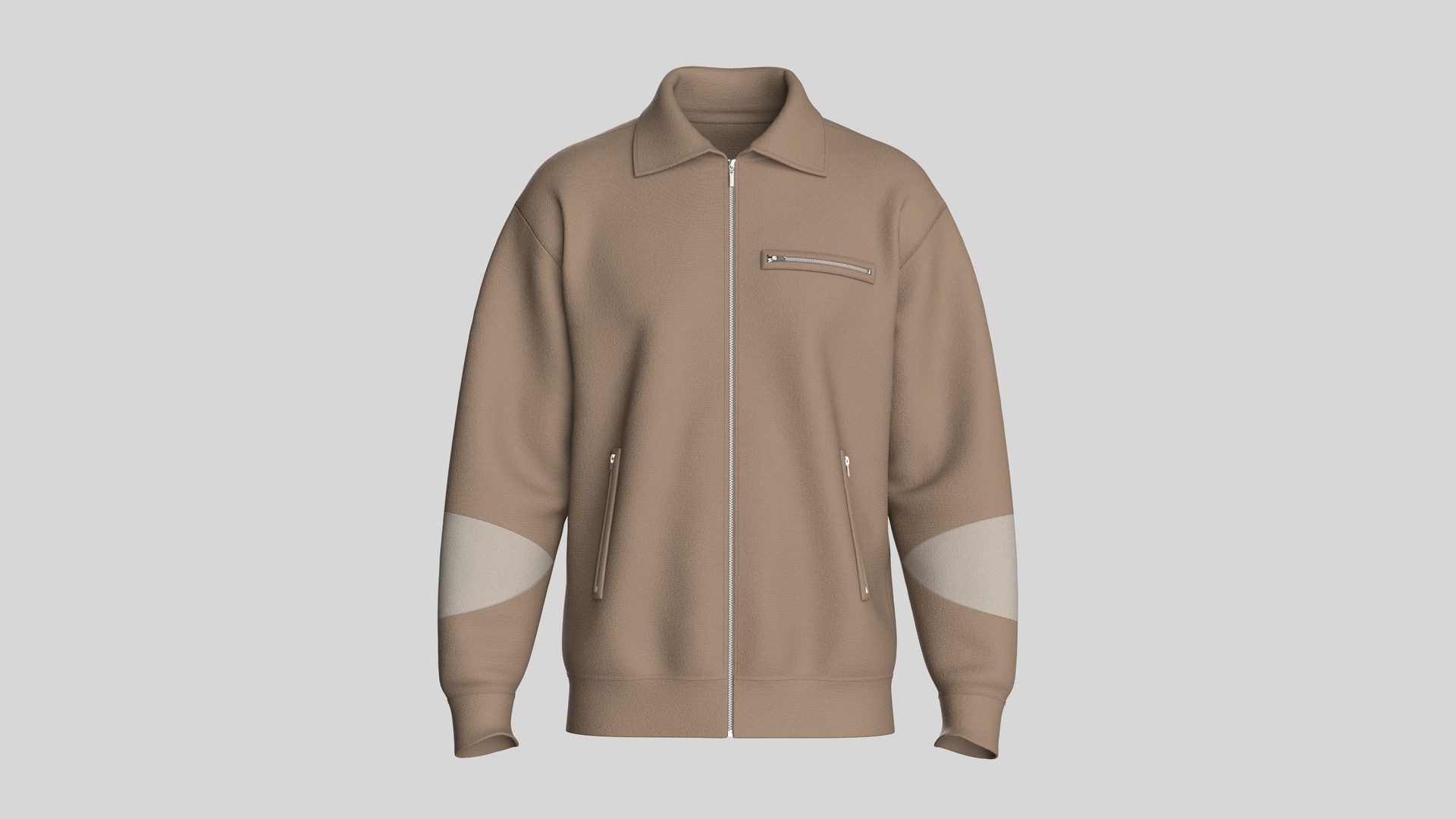 Media 1 for listing Men Zip - Up Bomber Jacket | High Poly