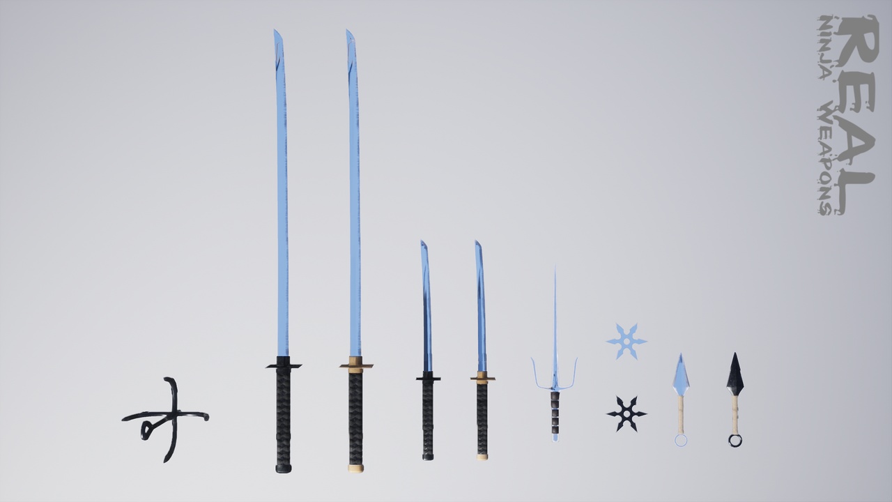 Media 1 for listing Real Ninja Weapons