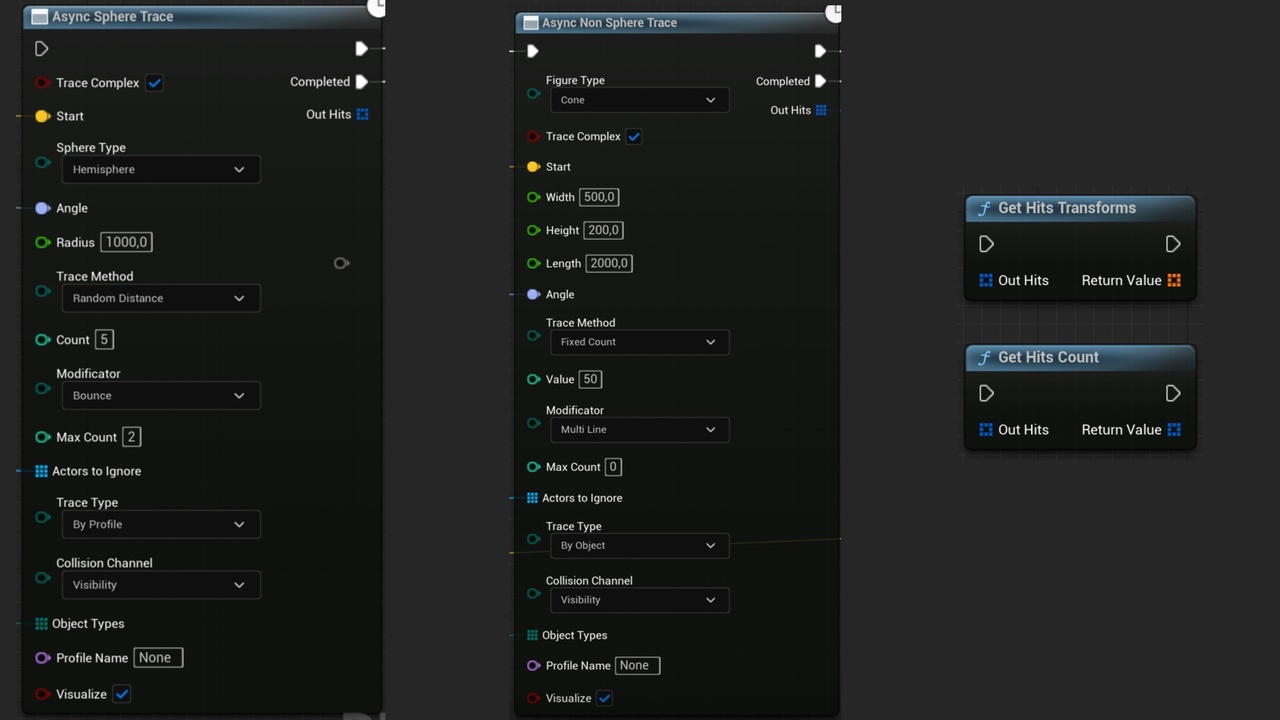 Media 1 for listing TracerPro - Async, Reflection, Customizible Shapes