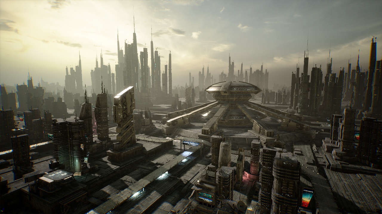 商品 Brushify - SciFi Buildings Pack 的媒体 1
