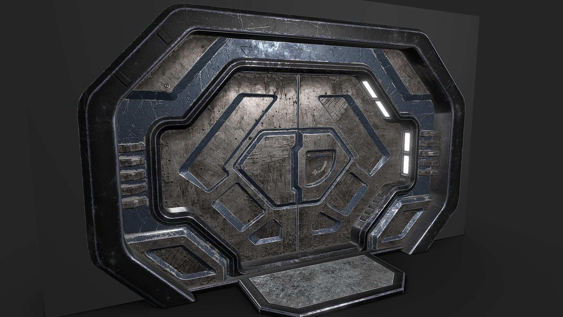 Sci-Fi Big Door - PBR | Fab