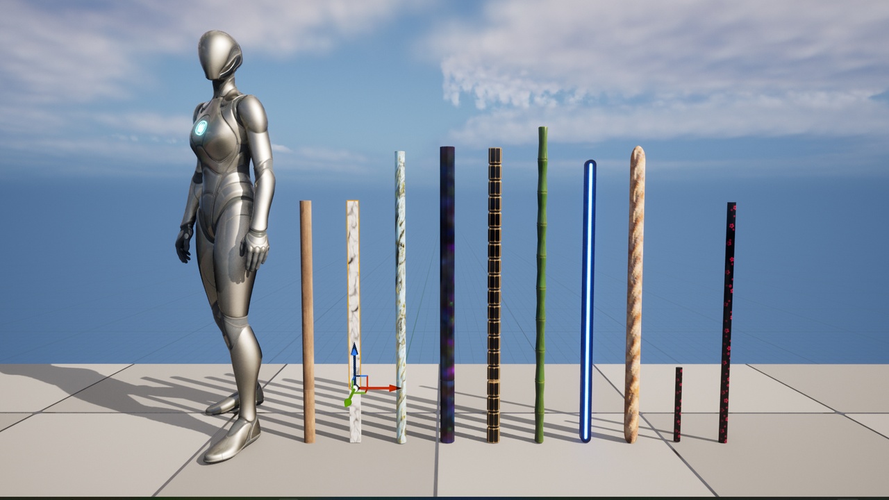 Media 1 for listing Stylized Straight Sword