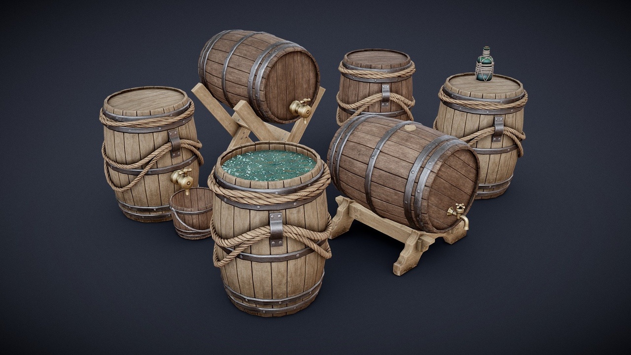 Media 1 for listing Game Ready | Barrels