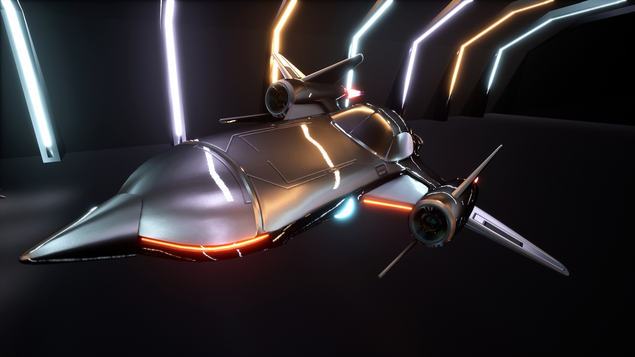 الوسائط 1 للقائمة Sci-Fi Vehicle.01