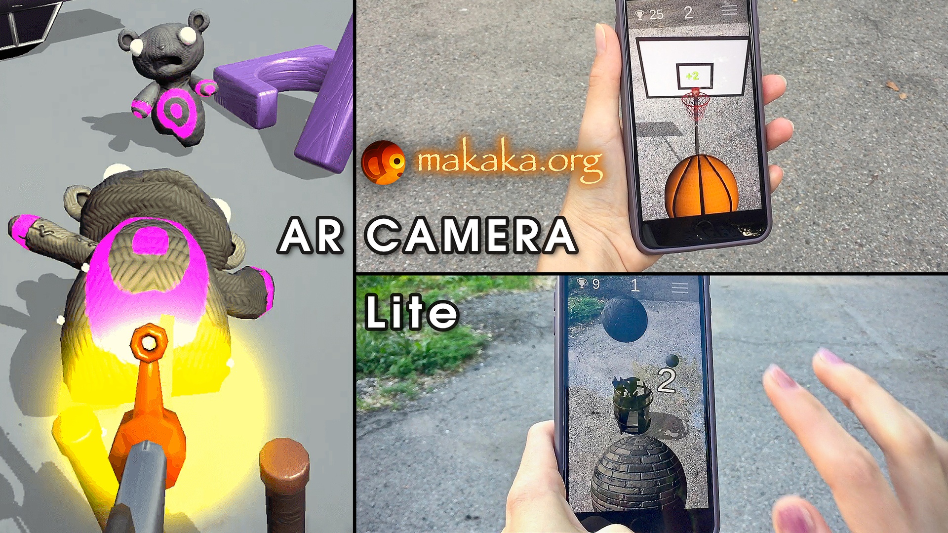 AR Camera Lite for Unity - Gyroscope and Accelerometer - Pseudo AR for FPS Games 제품 등록을 위한 미디어 1개
