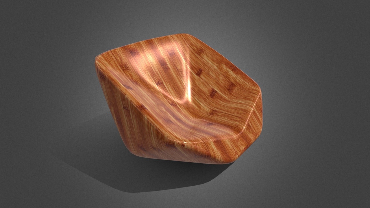 Media 1 for listing Chair concept 9 icochair (wood sculpted)