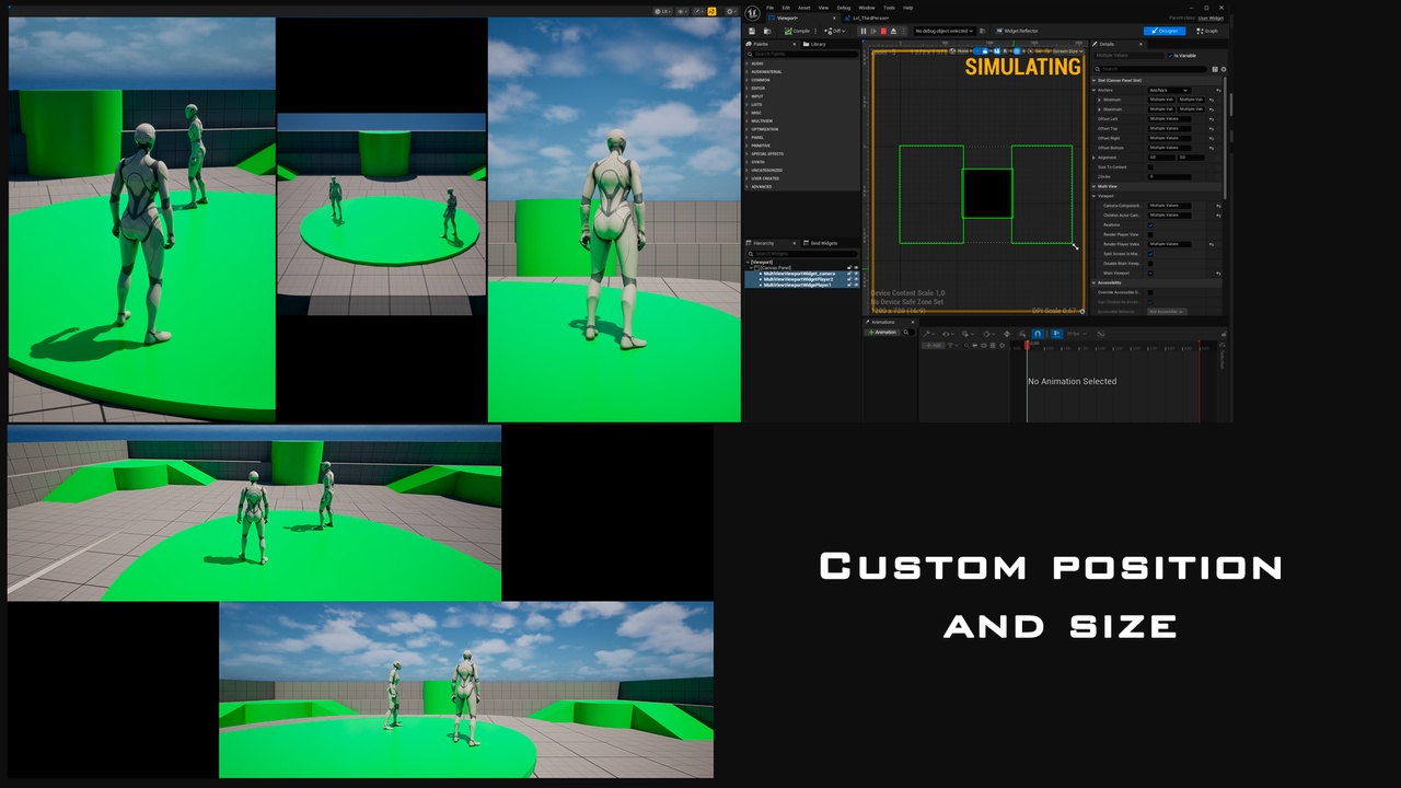 Media 1 for listing MultiViewProjectionTools (Custom Viewport, Multi Viewport, Multi Window)