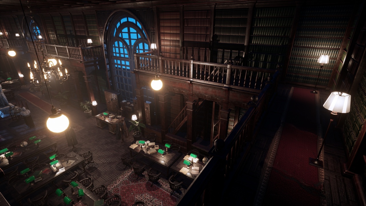 商品 Old library 的媒体 1