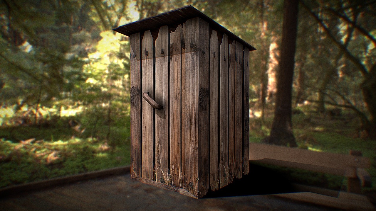Media 1 for listing Old Wooden Toilet (House 2)