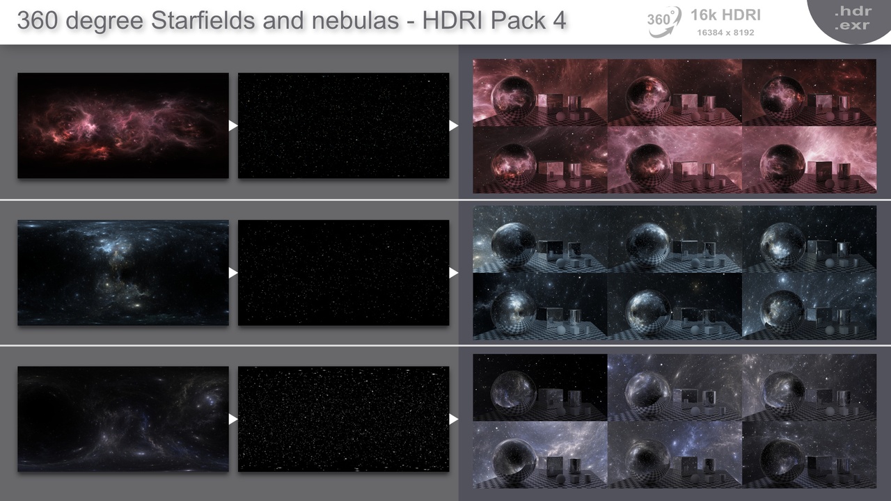Media 1 for listing HDRI SpacePack 4