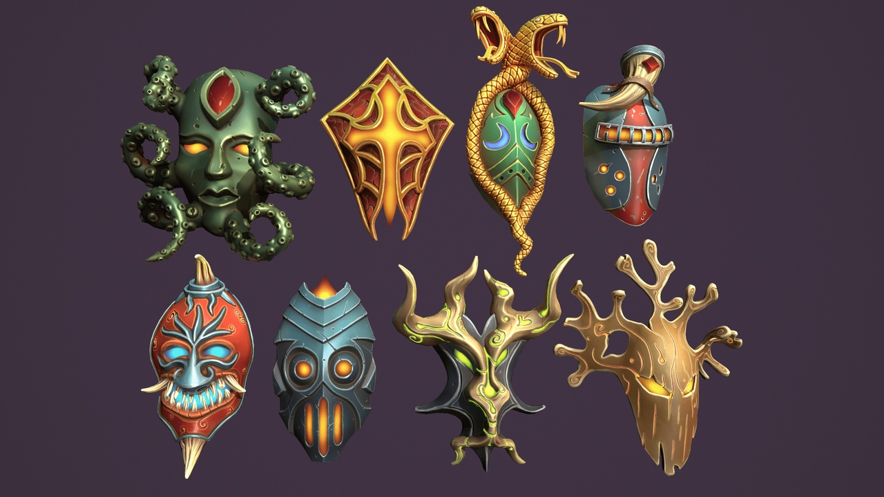 Media 1 for listing Fantasy masks