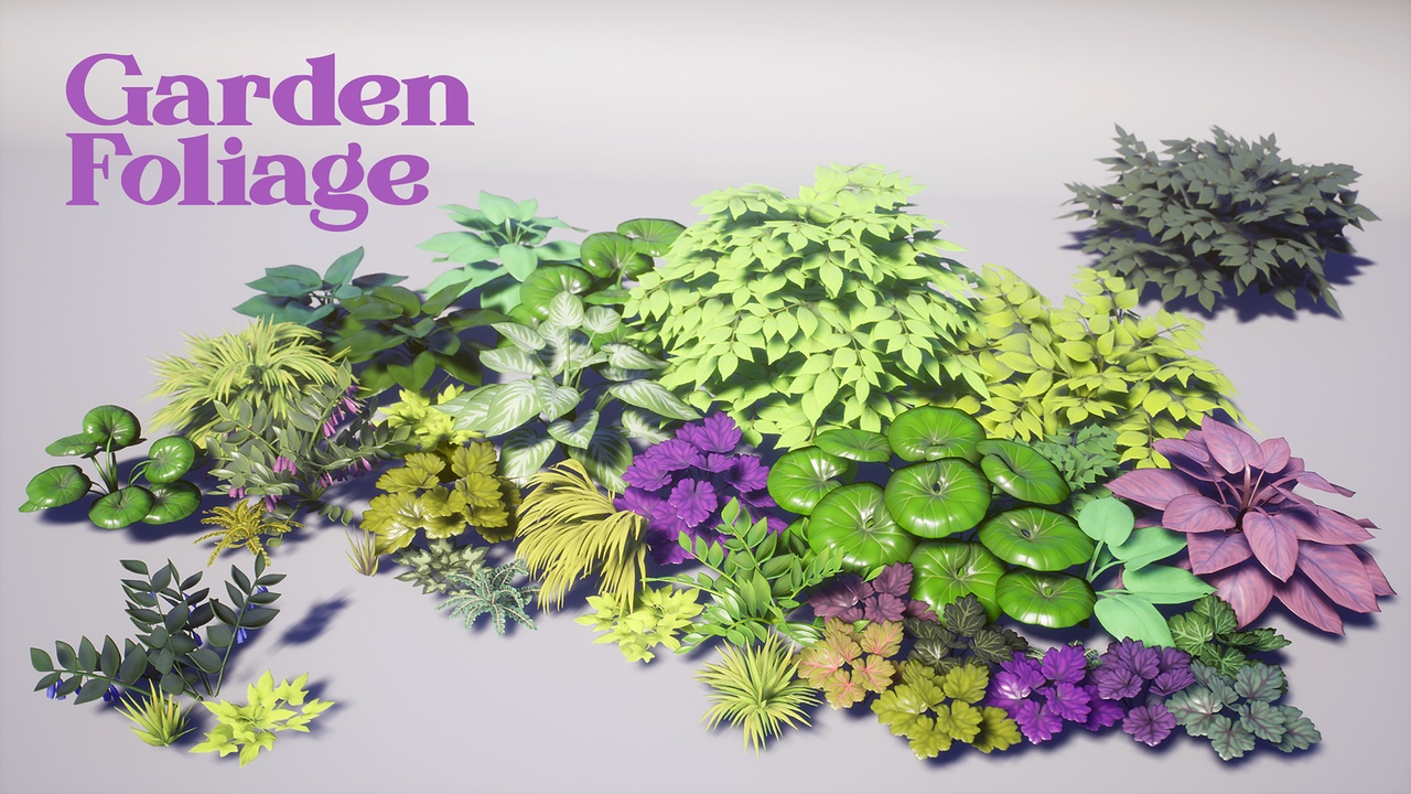 Media 1 for listing Garden Foliage Pack