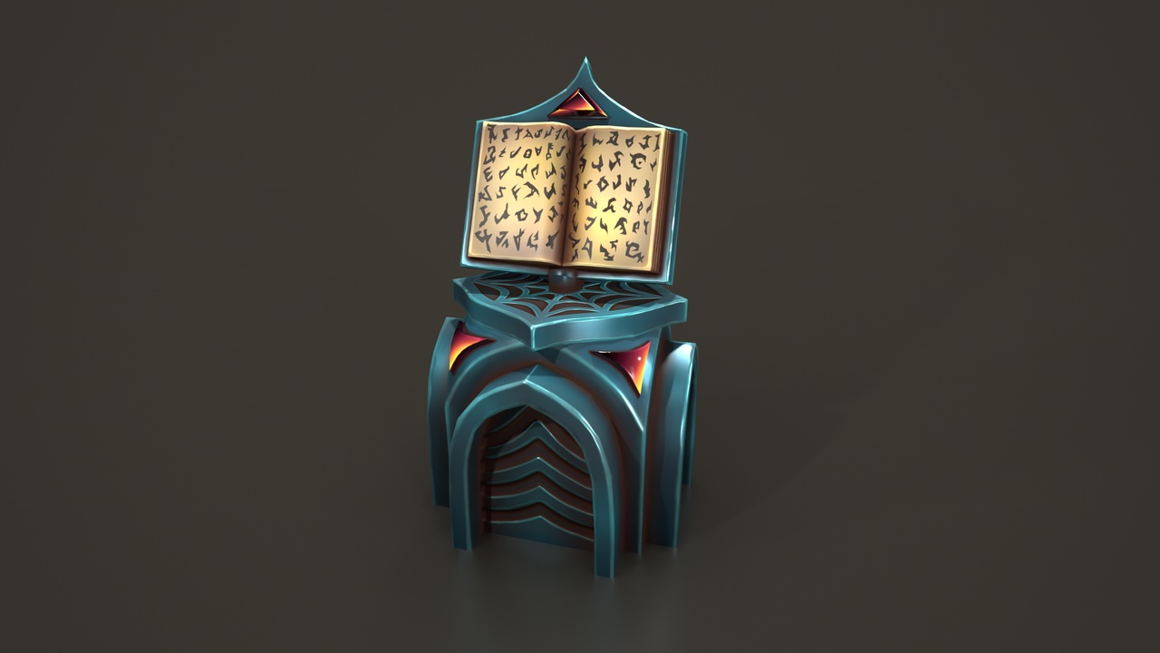 Media 1 for listing Stylized Animated Temple Loot-Box