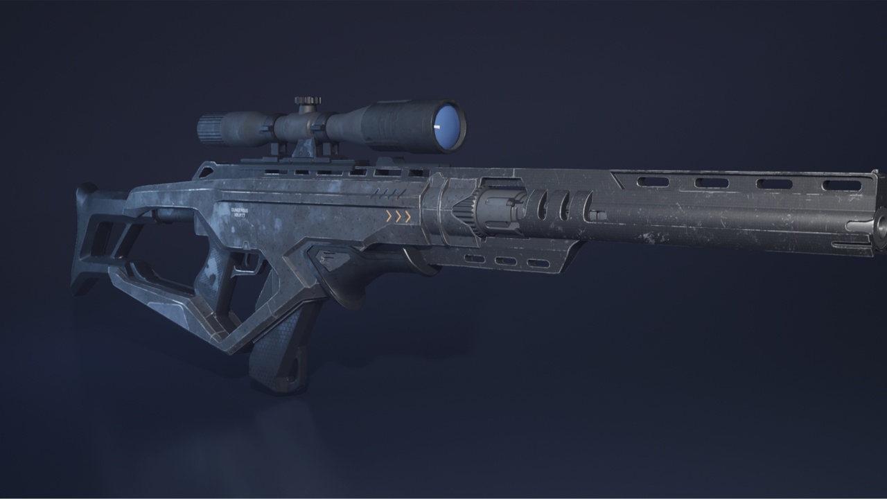 Media 1 for listing Modular Sci-FI Rifle