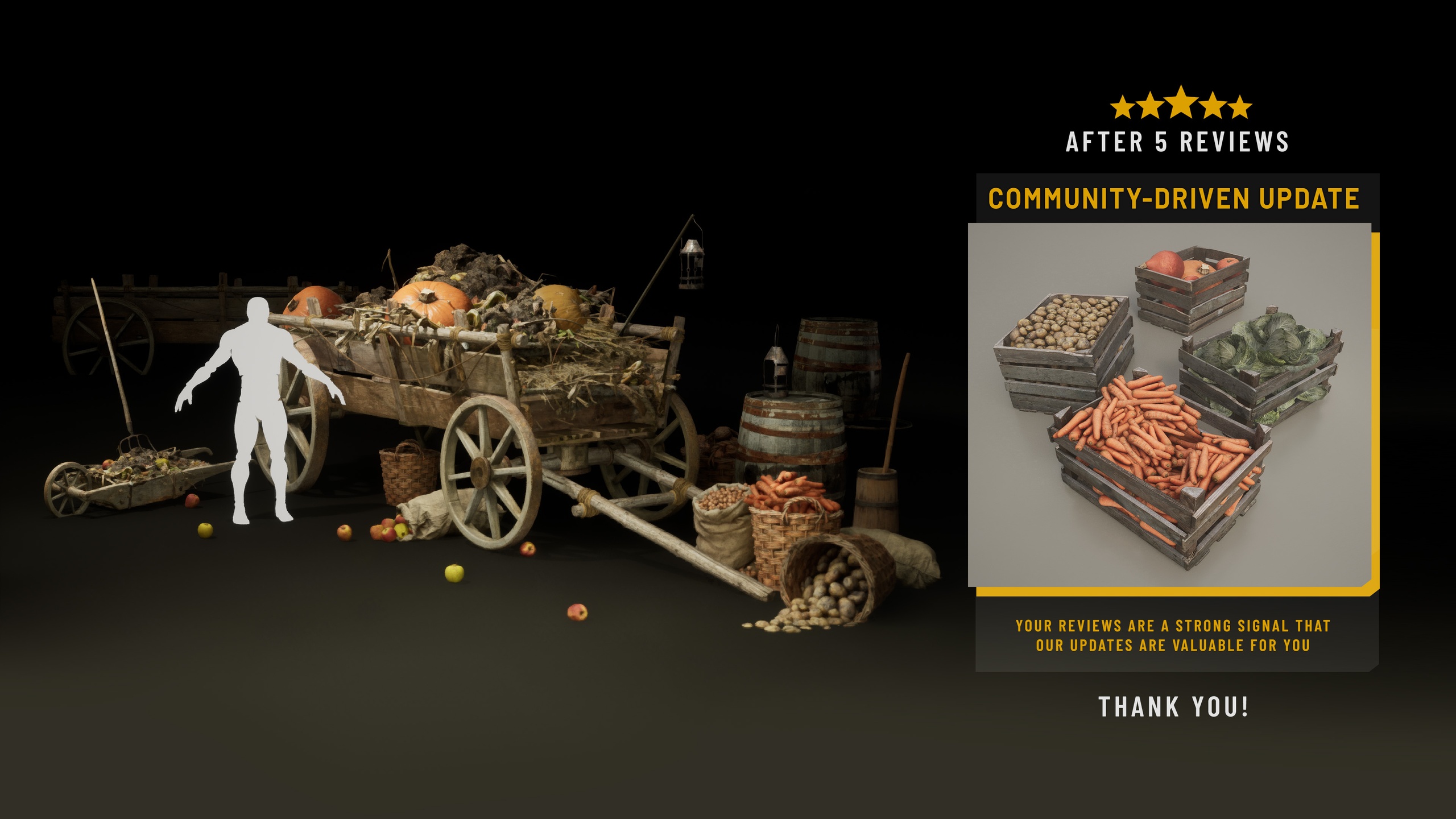 Media 1 for listing Equipment vol.01 - Medieval Props