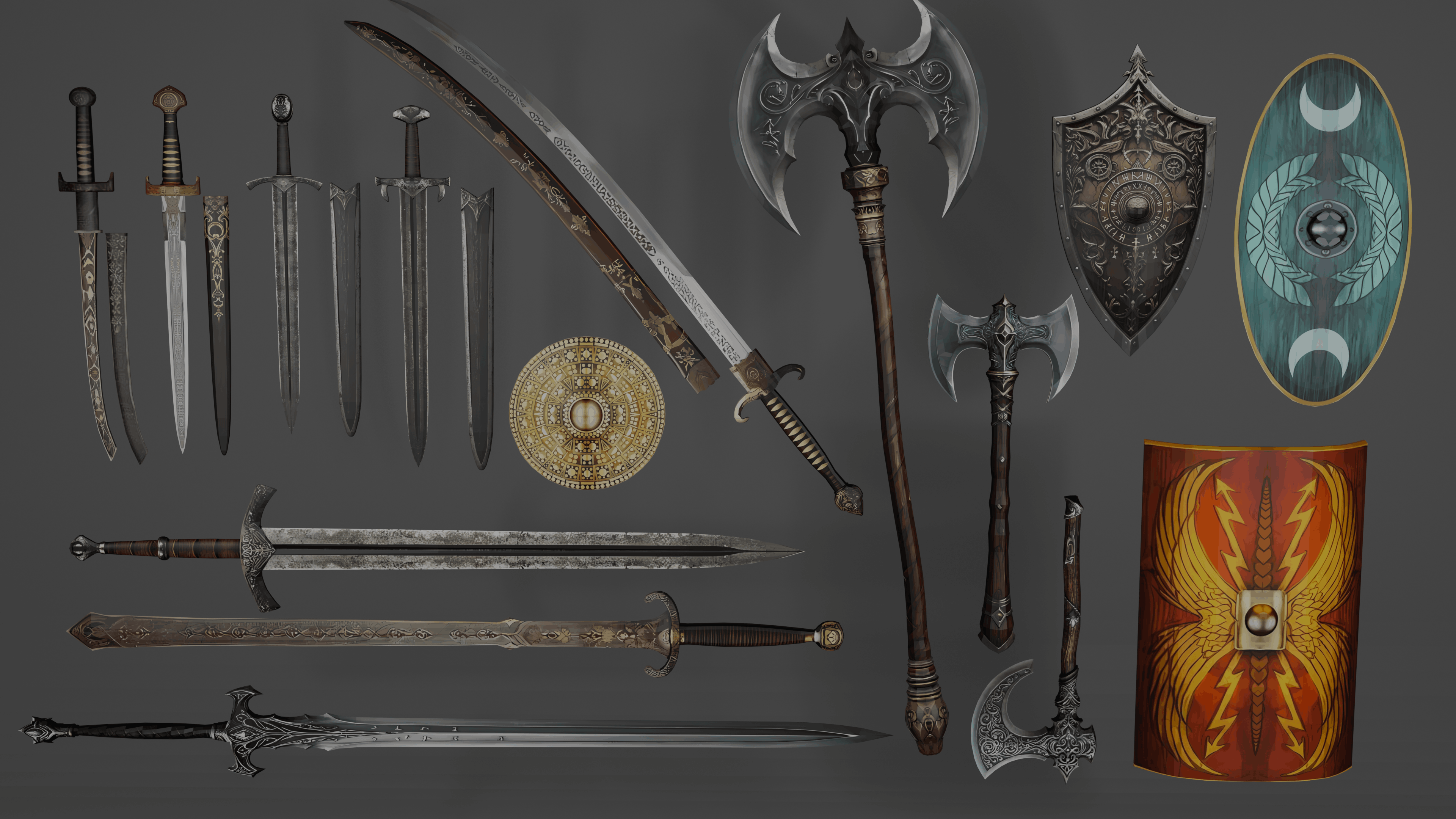basic melee weapon pack | Fab