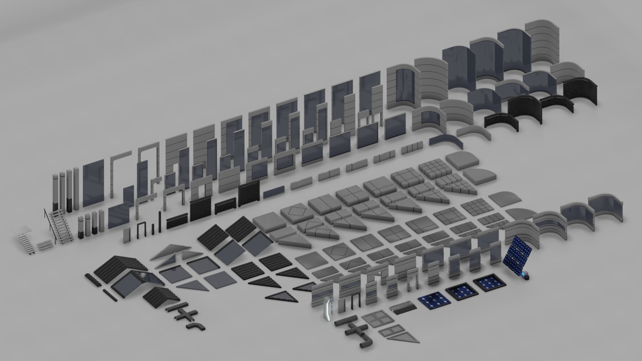 Media 1 for listing Modular Kit - Metal Structures | Vol.1