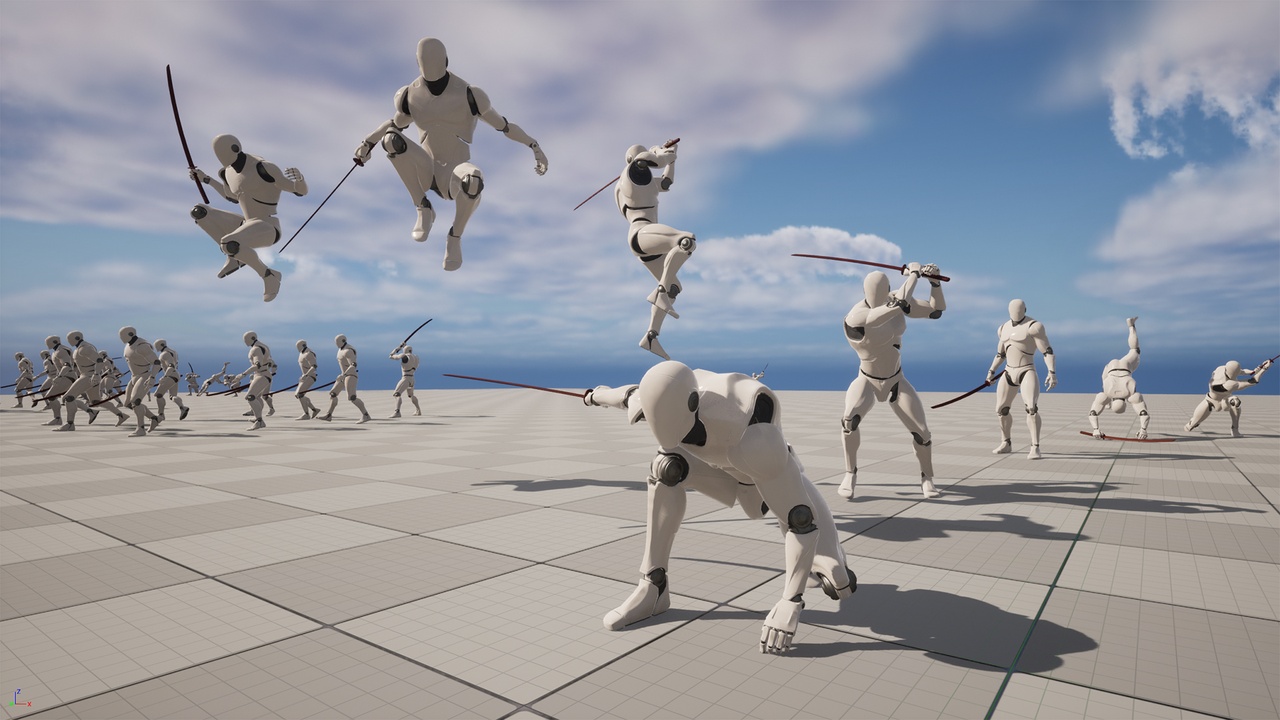 Media 1 for listing Dynamic Katana Sword Animations Bundle